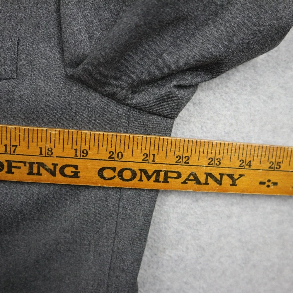 Apt. 9 Sport Coat Mens 42R Premier Flex Gray Slim Fit Stretch Blazer